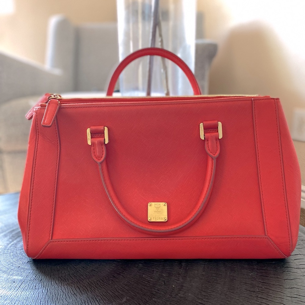 MCM Authentic 2-way Sling or Shoulder Bag